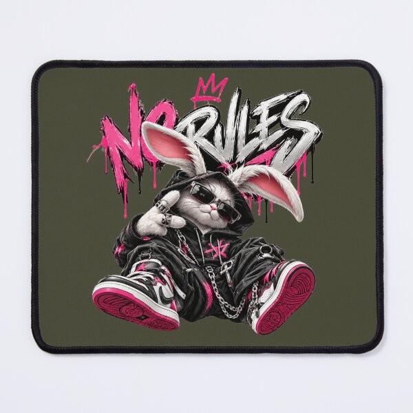 Item preview, Bad Bunny No Rules – Streetwear Graffiti Rabbit Art designed and sold by chicworld2026.