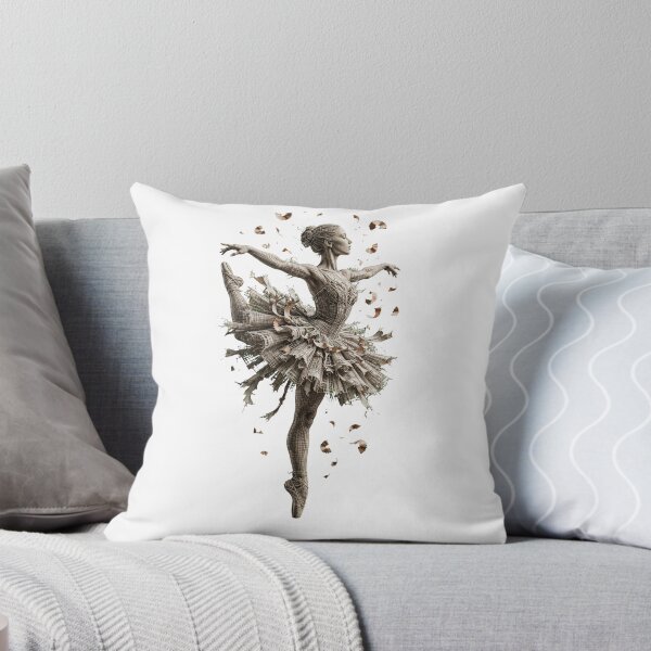 Item preview, Pencil Shavings Ballerina Wireframe Elegant Dance Design designed and sold by  One City Two Children Studio.
