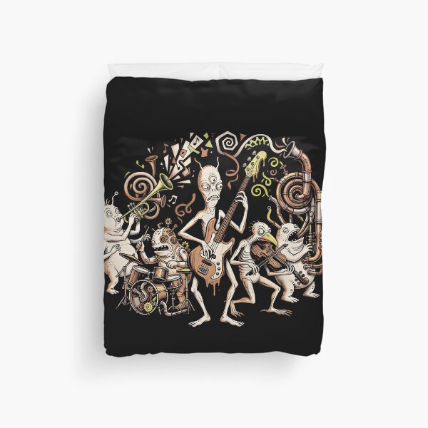 Item preview, The Unnatural Orchestra — Surreal Alternative Music Art designed and sold by Etch-art.