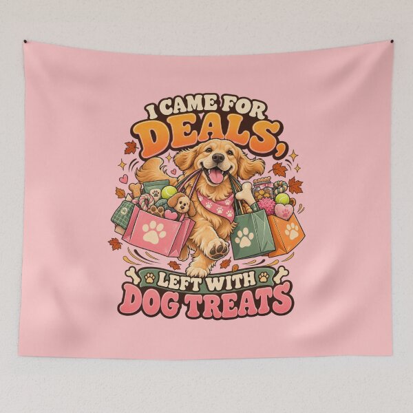 Item preview, Funny Dog Mom Black Friday Shopping Golden Retriever designed and sold by Im-Ara.