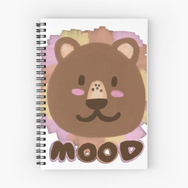 Item preview, Cute Pastel Bear Mood Illustration designed and sold by Raislutchi.