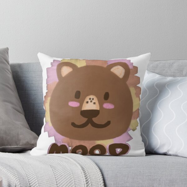 Item preview, Cute Pastel Bear Mood Illustration designed and sold by Raislutchi.