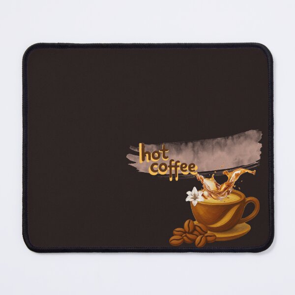 Item preview, Hot Coffee Cup Splash Watercolor Art Design designed and sold by tinkeybabes.
