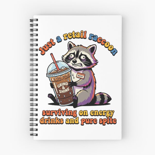 Item preview, Retail Raccoon Trash Panda Worker Humor Coffee designed and sold by jrzvibe.