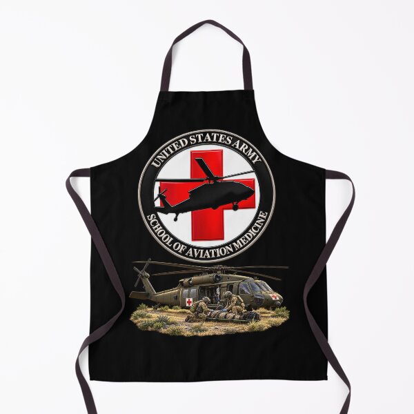 Item preview, Army School of Aviation Medicine - with Treatment Scene - 3D - Transparent designed and sold by Military Insignia Products.