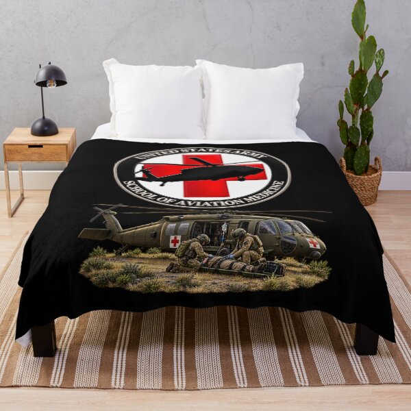 Item preview, Army School of Aviation Medicine - with Treatment Scene - 3D - Transparent designed and sold by Military Insignia Products.