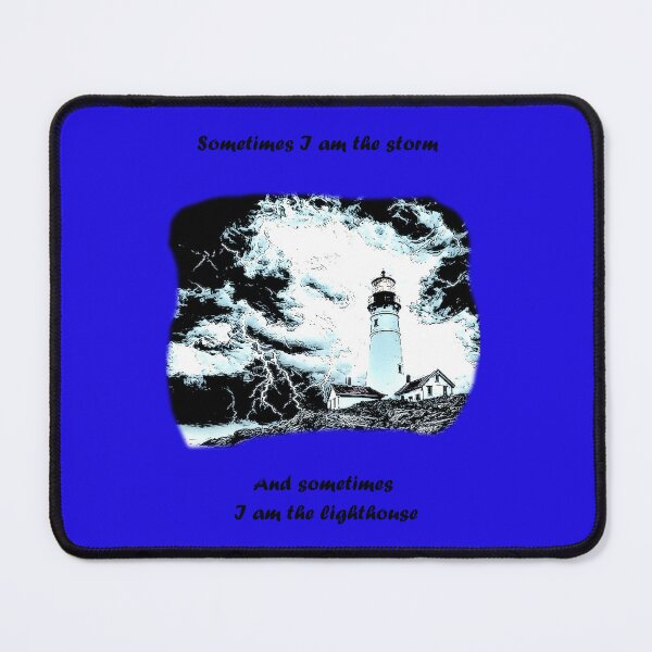 Item preview, Sometimes I am the storm and sometimes I am the lighthouse designed and sold by CreepyHearted.