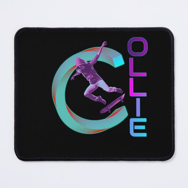 Item preview, Ollie Skateboarder - 3D Retro Neon Skate Trick Art designed and sold by ZJDesignsArt.
