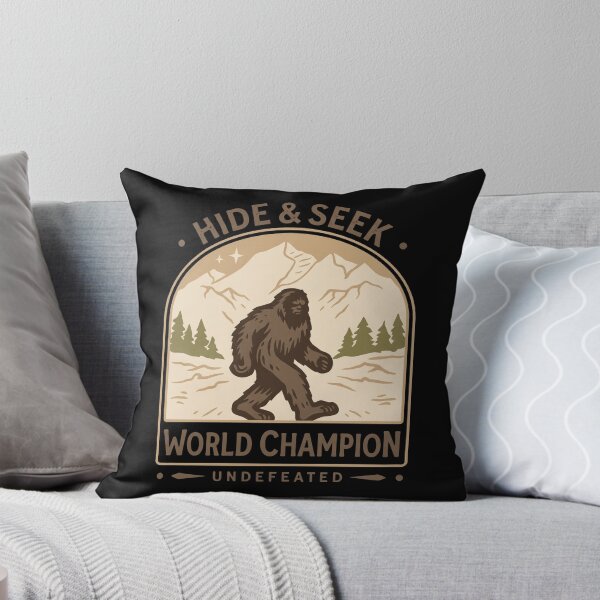 Item preview, Hide And Seek World Champion Undefeated Bigfoot designed and sold by ArtSantosv.