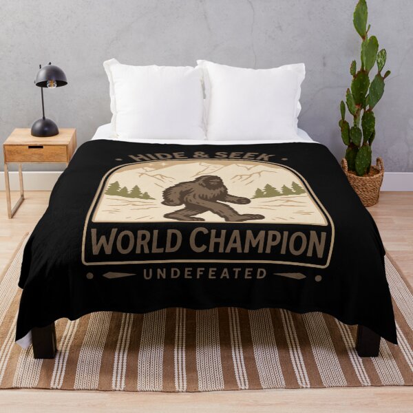 Item preview, Hide And Seek World Champion Undefeated Bigfoot designed and sold by ArtSantosv.