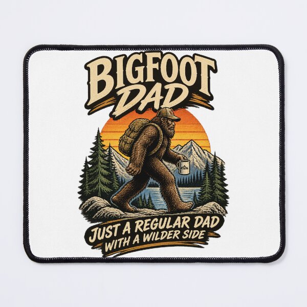 Item preview, Bigfoot Dad Design - Unique Squatchy Dad Gift for Fathers Who Love the Outdoors PERFECT GIFT FOR YOU AND FRIENDS designed and sold by winzesty.