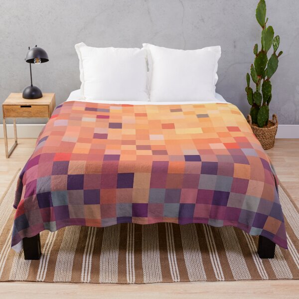 Item preview, Colorful Pixel Squares designed and sold by shelteredinside.