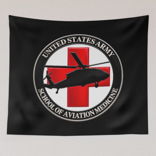 Item preview, Army School of Aviation Medicine - 3D - Transparent designed and sold by Military Insignia Products.