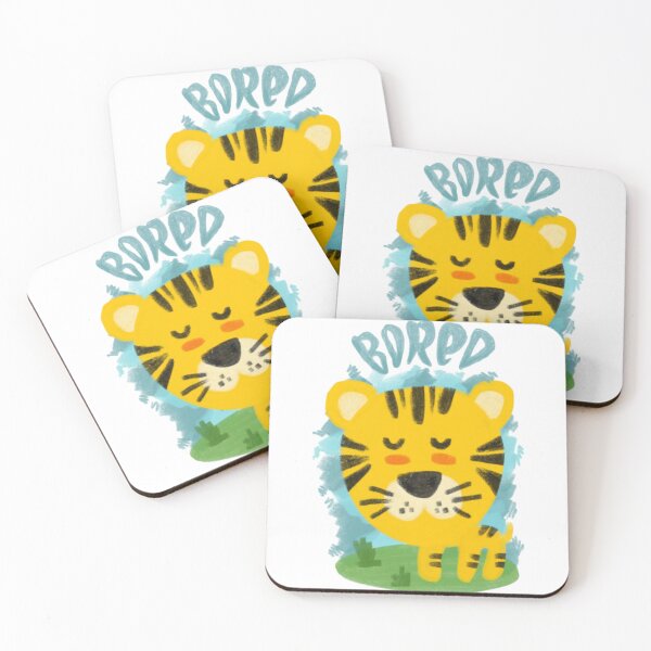 Item preview, Funny Bored Tiger designed and sold by Raislutchi.
