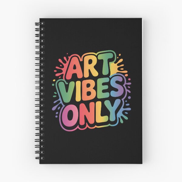 Item preview, Art Vibes Only – Retro Rainbow Paint Splatter and Artist Design designed and sold by Jollys-ArtShop.