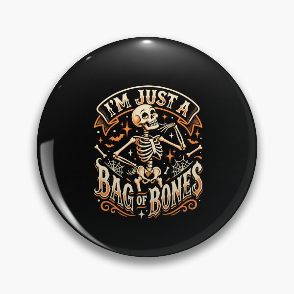Item preview, I'M JUST A BAG OF BONES designed and sold by DigitalDreamStudio.
