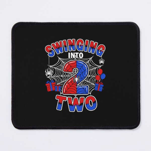 Item preview, Kids Swinging Into Two 2nd Birthday Spiders 2 Year Old Boys designed and sold by Designart68.