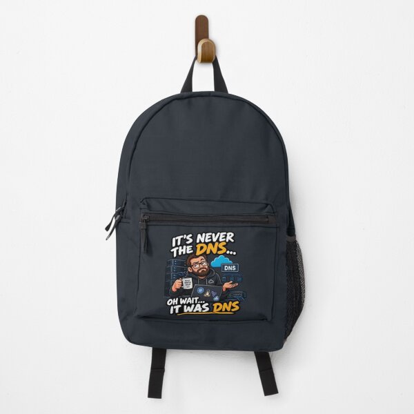 Item preview, It's Never The DNS Oh Wait It Was DNS Funny Sysadmin designed and sold by CrazySzoopWorld.