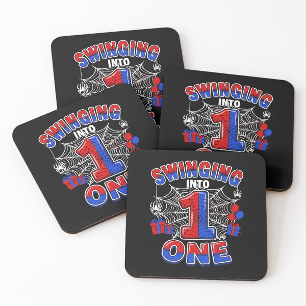 Item preview, Kids Swinging Into Two 1nd Birthday Spiders 1 Year Old Boys designed and sold by Designart68.