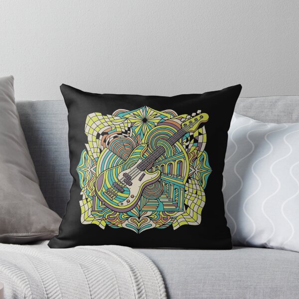 Item preview, Psychedelic Bass Dimension — Abstract Electric Bass Art designed and sold by Etch-art.