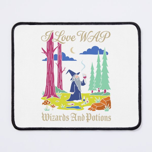 Item preview, I Love Wap Wizards And Potions Wizard designed and sold by ArtSantosv.