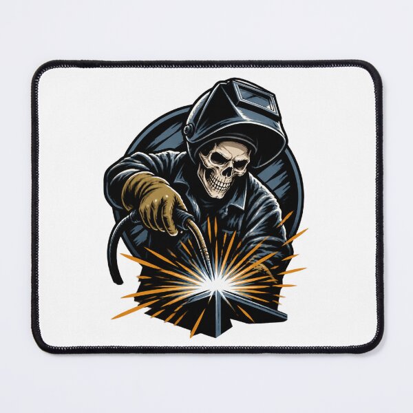 Item preview, Welder Skull Graphic Design with Helmet and Welding Tools PERFECT GIFT FOR YOU AND FRIENDS designed and sold by Velikakara.