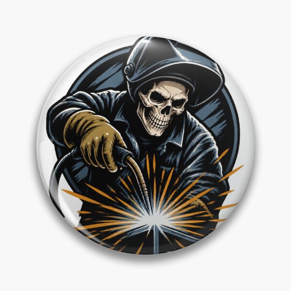 Item preview, Welder Skull Graphic Design with Helmet and Welding Tools PERFECT GIFT FOR YOU AND FRIENDS designed and sold by Velikakara.