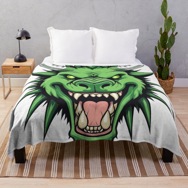 Item preview, Mythical Hodag Monster Head designed and sold by Five Reasons Designs.