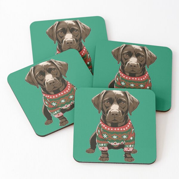 Item preview, Christmas Labrador   designed and sold by NovaBlossomCo.