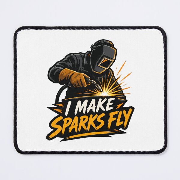 Item preview, I Make Sparks Fly Welder Quote Design for Welding Enthusiasts LIMITED EDITION designed and sold by Velikakara.