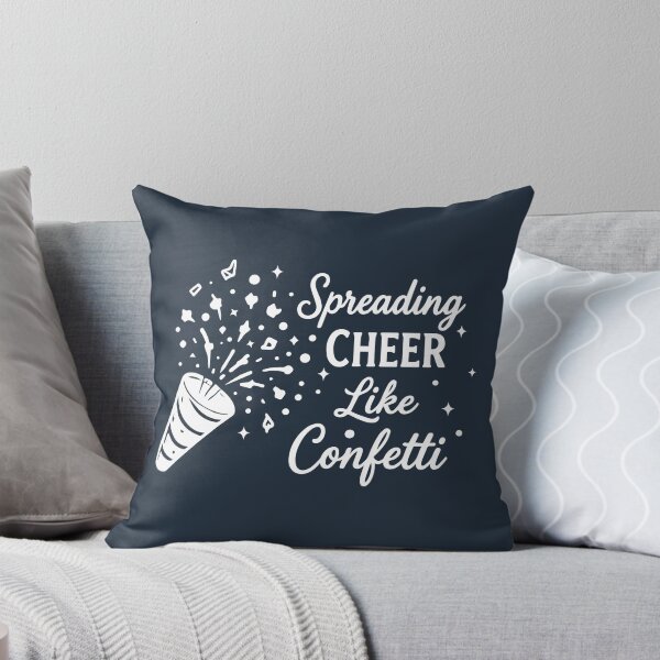 Item preview, Spreading Cheer Like Confetti – Festive Christmas Party Art designed and sold by Tklezardesigns.