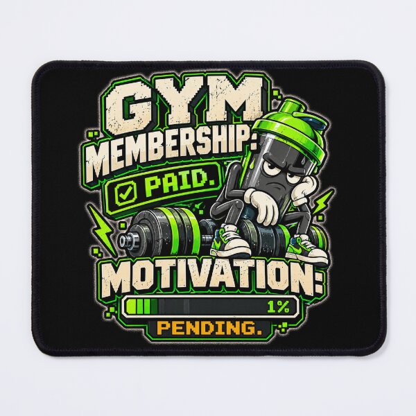 Item preview, Gym Membership Paid Motivation Pending designed and sold by THAT-ONE-TEE.