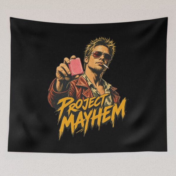 Item preview, Fight Club Project Mayhem designed and sold by Pandaburba.