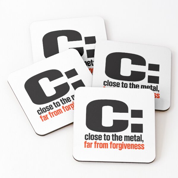Item preview, Close To The Metal Far From Forgiveness Funny Programmer Typography designed and sold by ThreadQuirk.