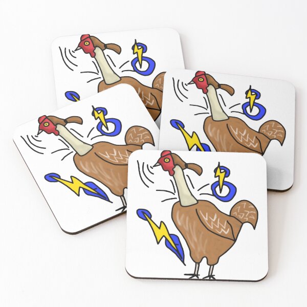 Item preview, Crazy Lightning Chicken designed and sold by Raislutchi.
