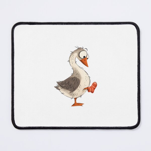Item preview, Goose with a Single Wool Sock designed and sold by The-Art-of-D.