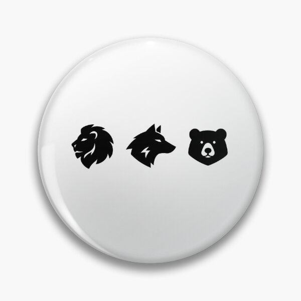 Item preview, Wild Animal Silhouette Trio designed and sold by Le Grand Requin.