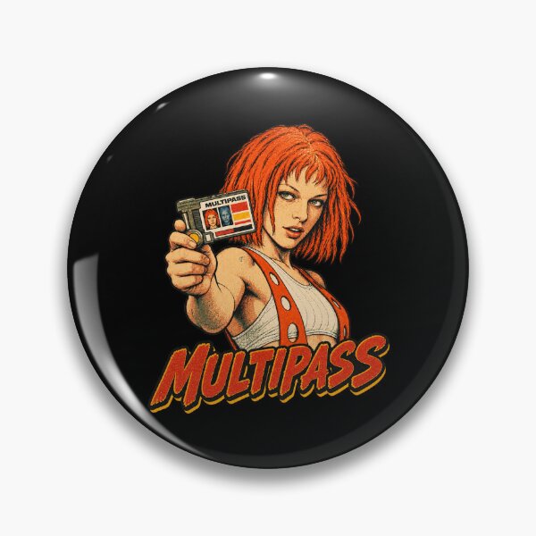 Item preview, Leeloo Multipass El Quinto Elemento designed and sold by Pandaburba.