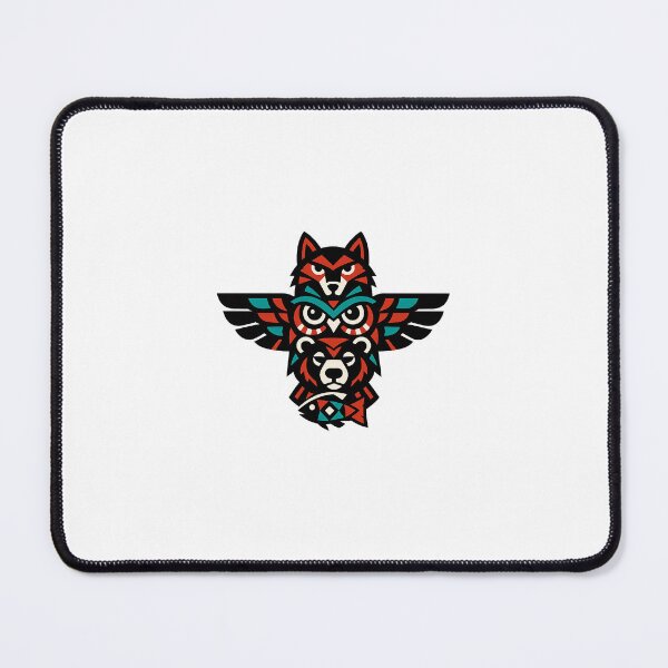 Item preview, Geometric Totem Animal Icon designed and sold by Le Grand Requin.