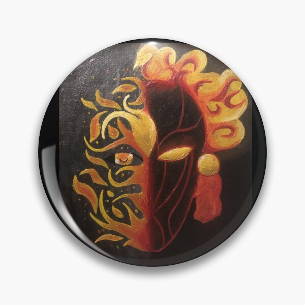 Item preview, Pyro mask to ash designed and sold by driftfractals.