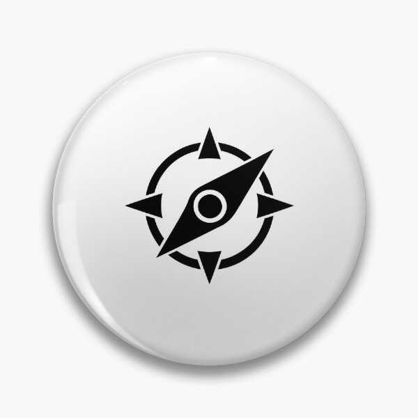 Item preview, Bold Minimalist Compass Symbol designed and sold by Le Grand Requin.