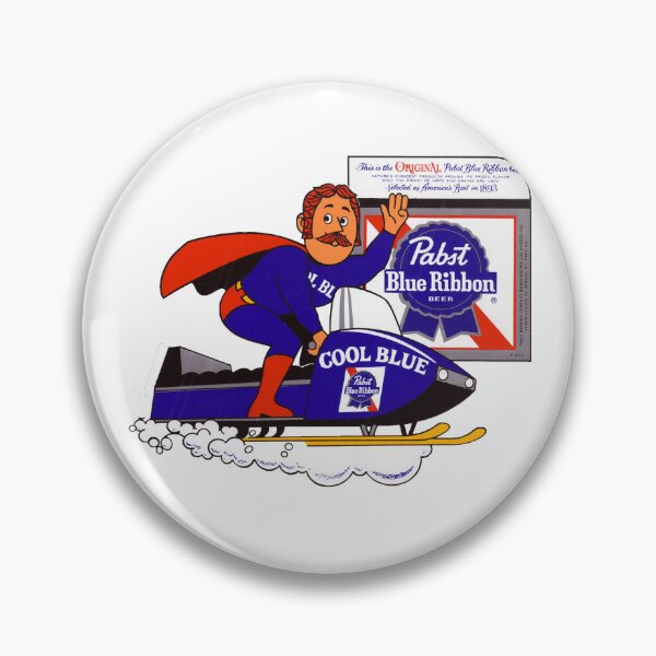 Item preview, Pabst Cool Blue Snowmobiler designed and sold by BobbyBoy63.