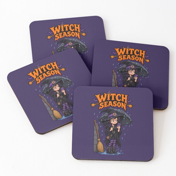 Item preview, Witch Season Funny Halloween Rainy Day Goth Witch designed and sold by Travel Souvenirs 30.