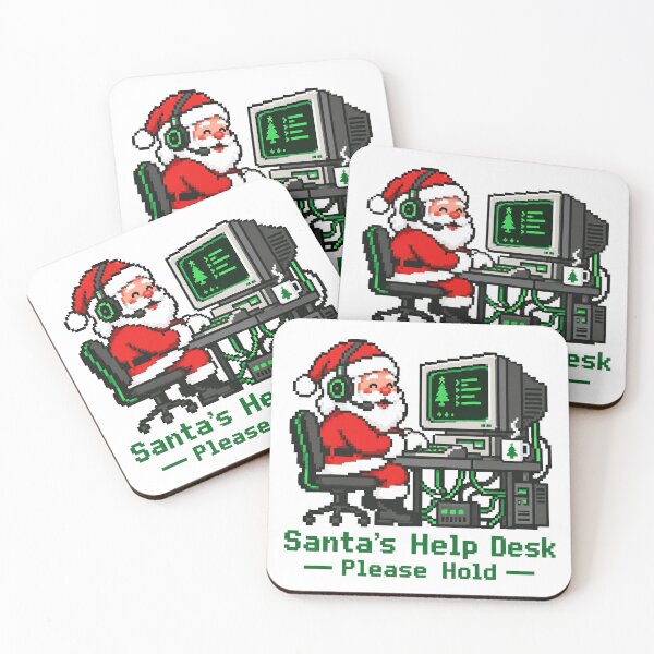 Item preview, Santa's Help Desk designed and sold by PureHeaven ⭐⭐⭐⭐⭐.