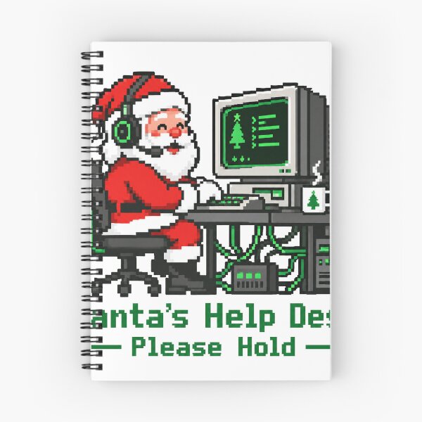 Item preview, Santa's Help Desk designed and sold by PureHeaven ⭐⭐⭐⭐⭐.