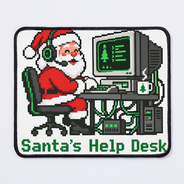 Item preview, Santa's Help Desk designed and sold by PureHeaven ⭐⭐⭐⭐⭐.