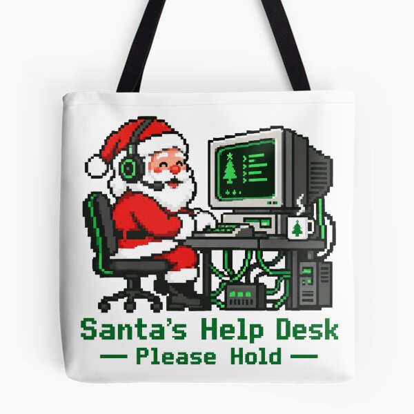 Item preview, Santa's Help Desk designed and sold by PureHeaven ⭐⭐⭐⭐⭐.