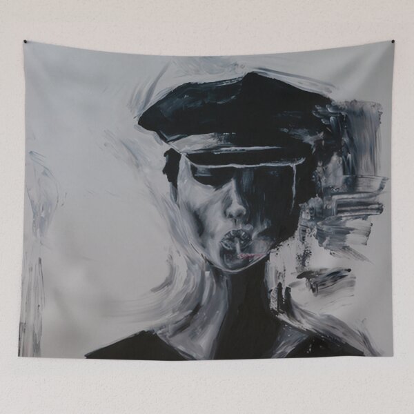 Item preview, Girl With the Cigarette designed and sold by JodieGraham66.