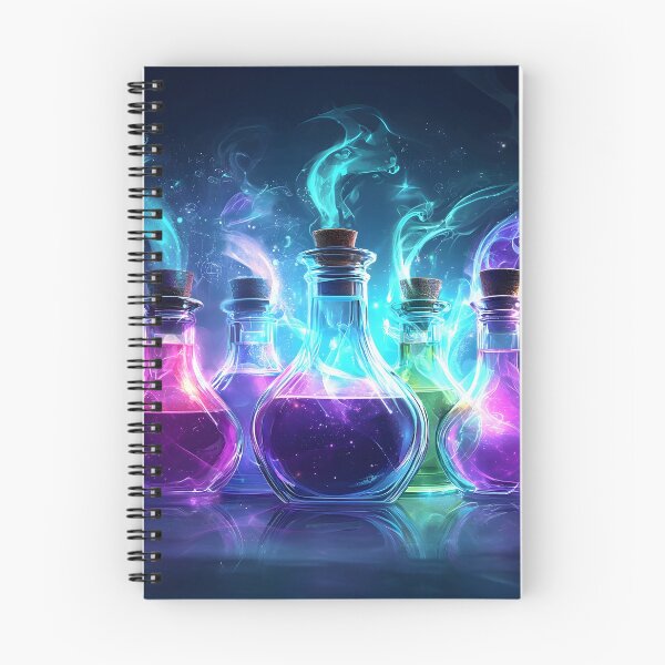 Item preview, Magic Potion Bottles, 3d Render, Electric Purple designed and sold by Checho30.