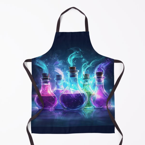 Item preview, Magic Potion Bottles, 3d Render, Electric Purple designed and sold by Checho30.